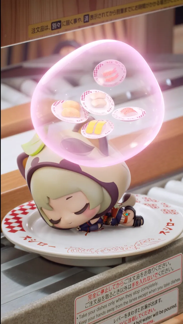 Sushiro × Genshin Impact — "Moon-Viewing Banquet" — fig. 11