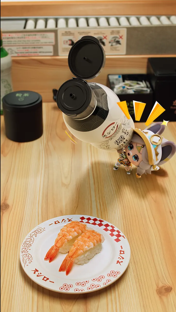 Sushiro × Genshin Impact — "Moon-Viewing Banquet" — fig. 12